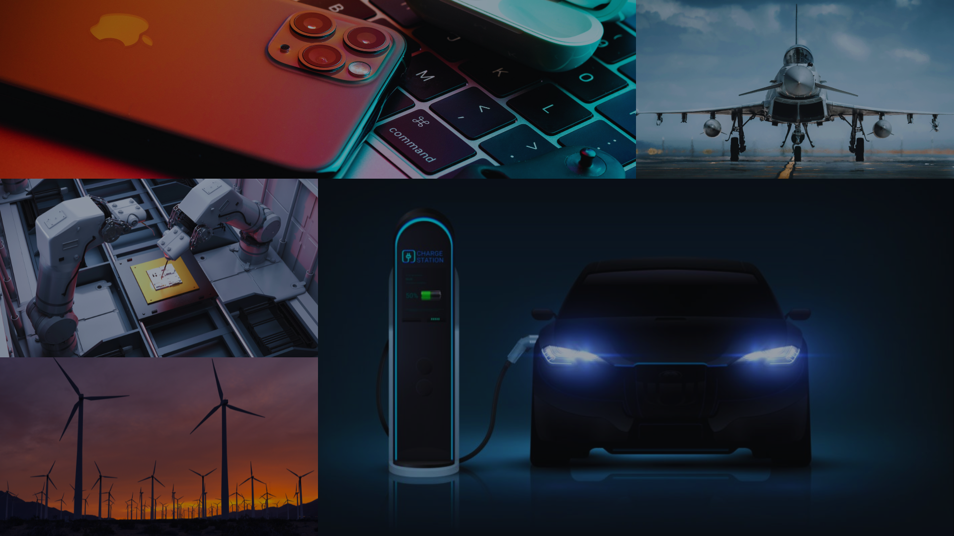 Technology applications using magnets